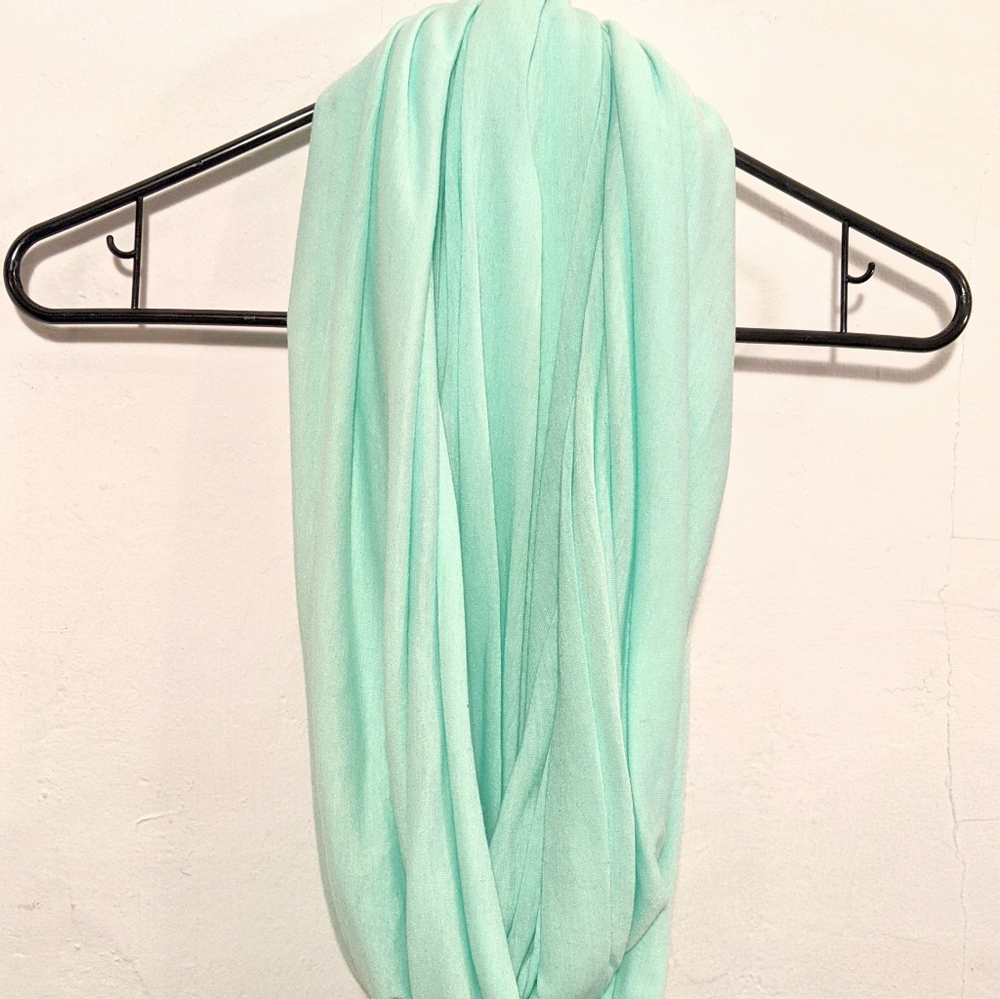 Mint Infinity Scarf